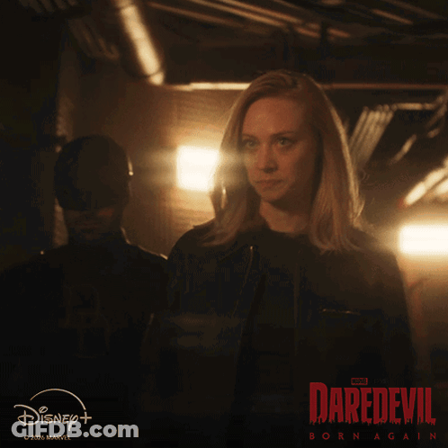 Daredevil Born Again Woman Next To Man GIF