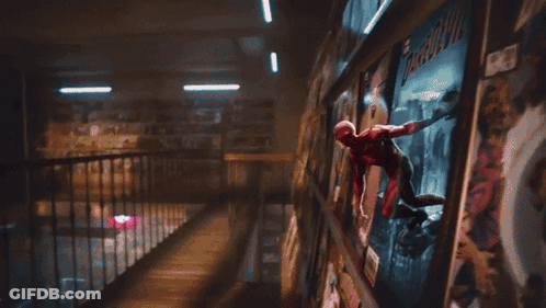 Daredevil In Red Suit With D GIF