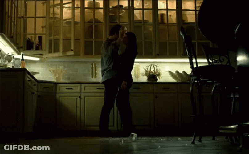 Daredevil Kiss Scene GIF