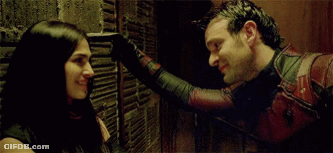 Daredevil Leaning Against The Wall GIF