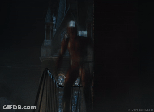 Daredevil Man Holding Head GIF