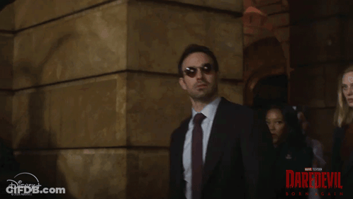 Daredevil Poster Man In Suit GIF