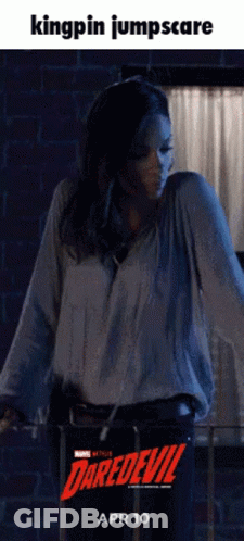 Daredevil Poster Woman Holding Gun GIF