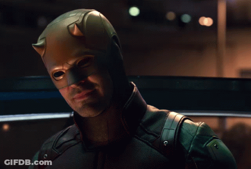 Daredevil Saying Yeah That's A Fair Point GIF