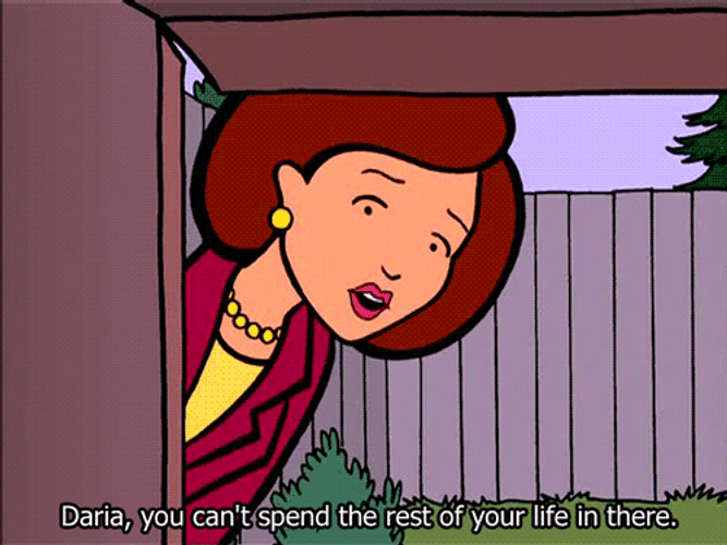 Daria Only Needs Internet GIF