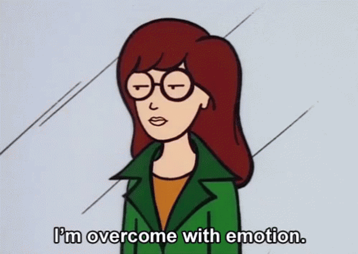 Daria Overcome With Emotion GIF