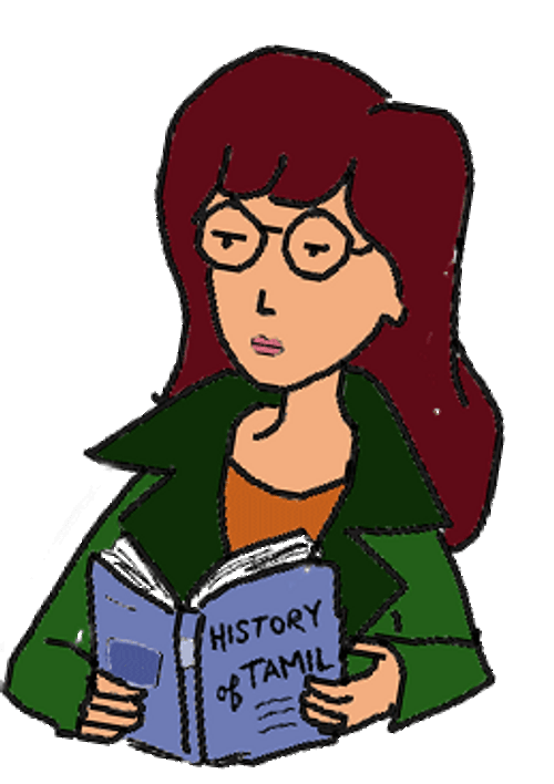 Daria Reading A Book GIF