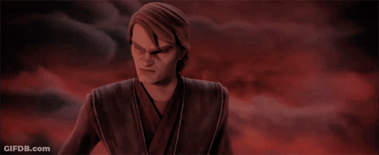 Dark Anakin Skywalker 3D GIF