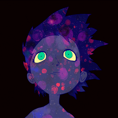 Dark Anime Love Animation GIF
