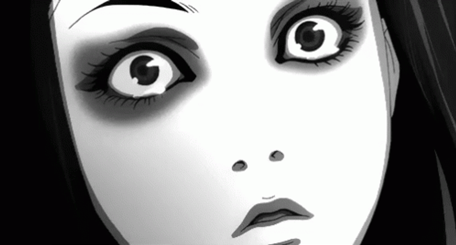 Dark Anime Re-L Mayer Shocked GIF