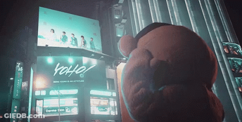 Dark Background Saying He Things That GIF