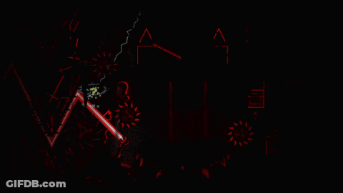 Dark Background With Red Letters And Numbers GIF