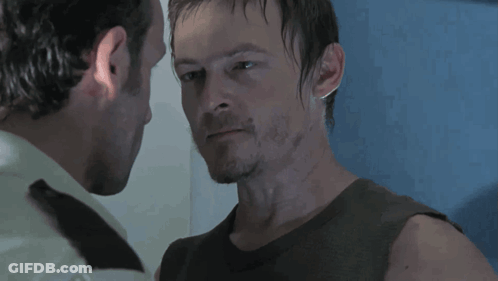Dark Background With The Walking Dead GIF