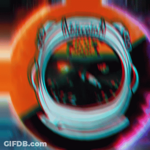 Dark Background With Webster In Red GIF