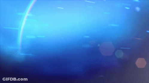 Dark Blue Background With Rainbow GIF