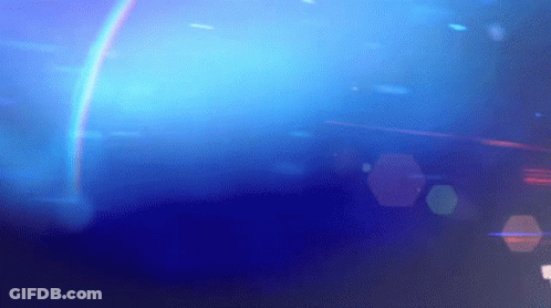 Dark Blue Background With Rainbow GIF