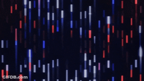 Dark Blue Background With Red And White Lines GIF