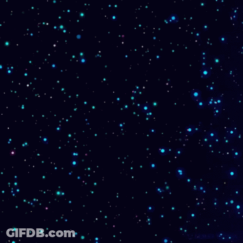 Dark Blue Background With Small Dots GIF