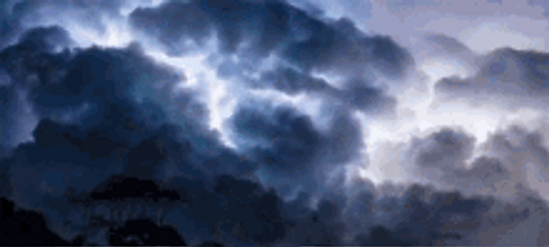 Dark Blue Clouds Storm Surge GIF