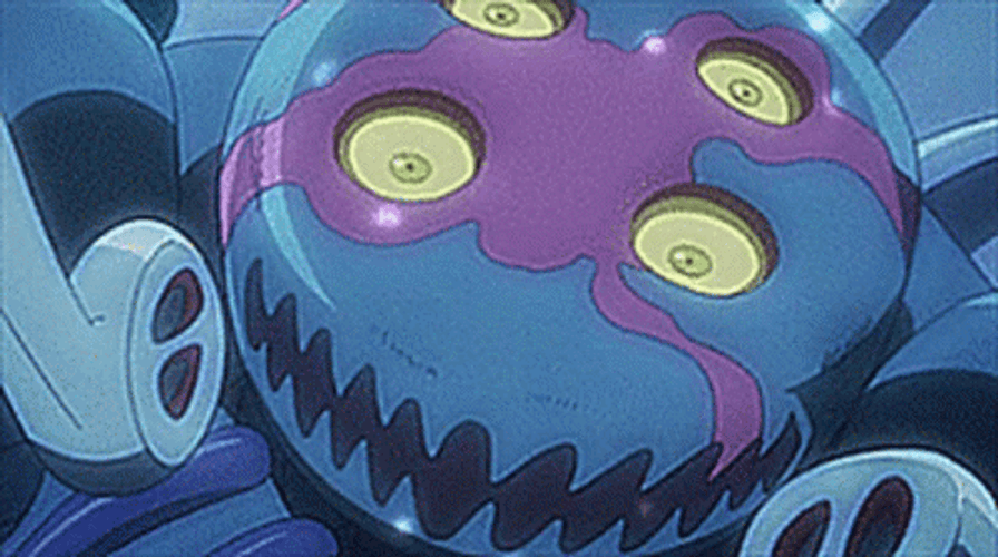 Dark Blue Moon Anime GIF