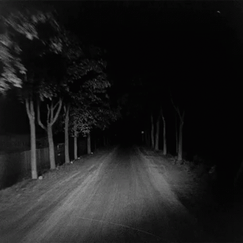 Dark Bumpy Road GIF