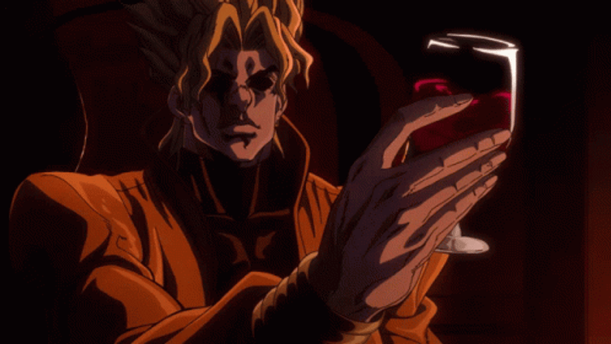 Dark Dio Brando Jojo GIF