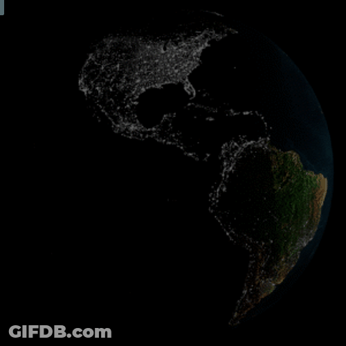 Dark Earth Slow Motion GIF