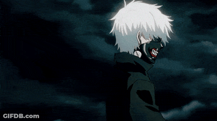 Dark Fantasy Anime Tokyo Ghoul Kaneki GIF