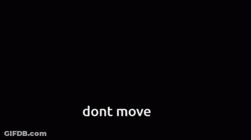 Dark Forest Scene Dont Move GIF