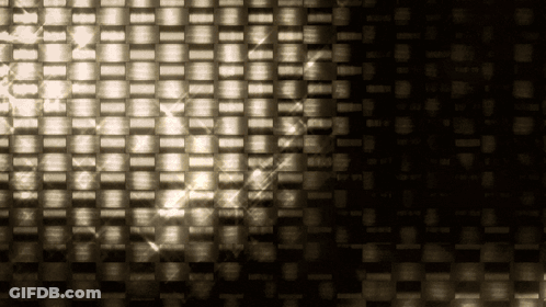 Dark Grid Background With Light Shining Through GIF