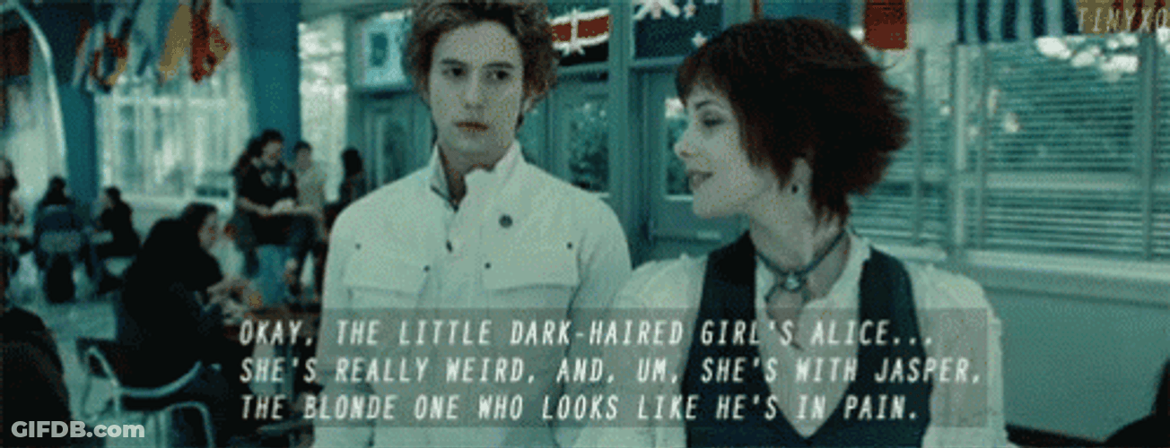 Dark Haired Girl Alice Cullen GIF
