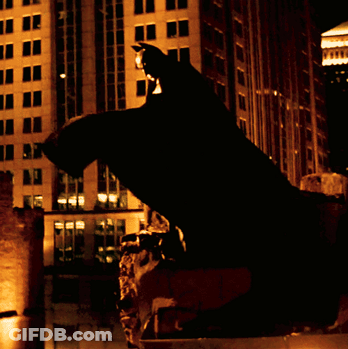 Dark Knight Batman Cape GIF