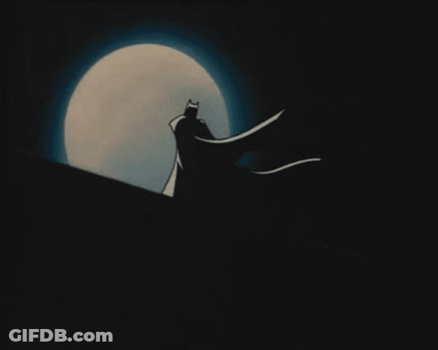 Dark Knight Big Moon GIF