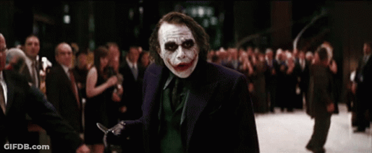 Dark Knight Joker Join The Event GIF