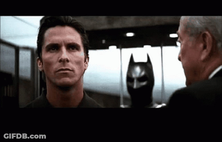 Dark Knight Michael Caine Advice GIF