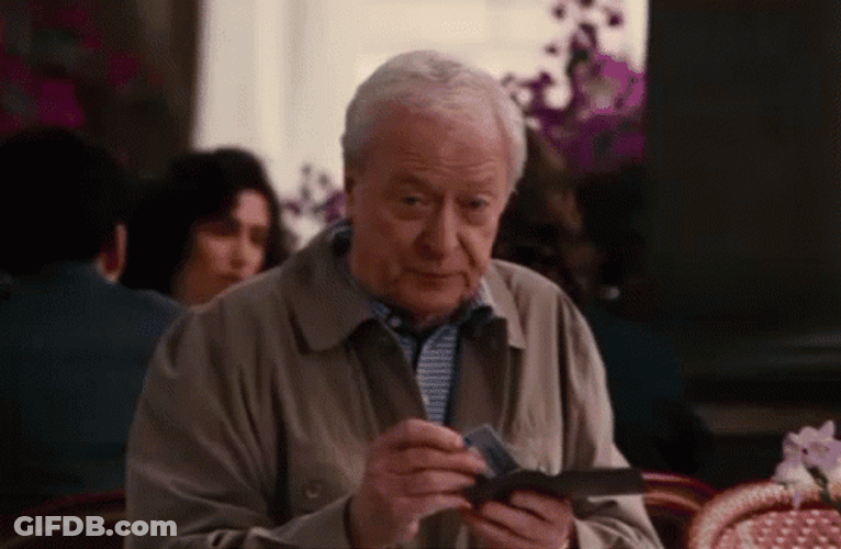 Dark Knight Michael Caine GIF