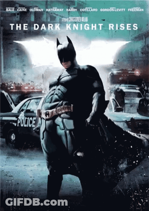 Dark Knight Rises Batman Dancing GIF