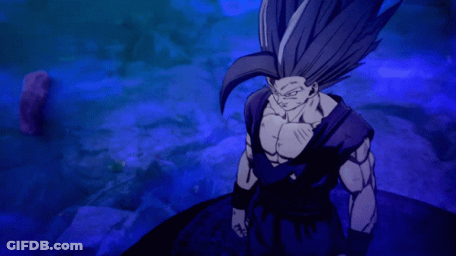 Dark Mist Beast Gohan Smirk GIF