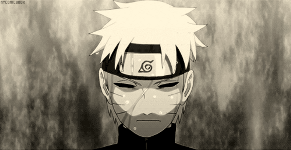 Dark Naruto Smile Waterfalls Shippuden Anime GIF