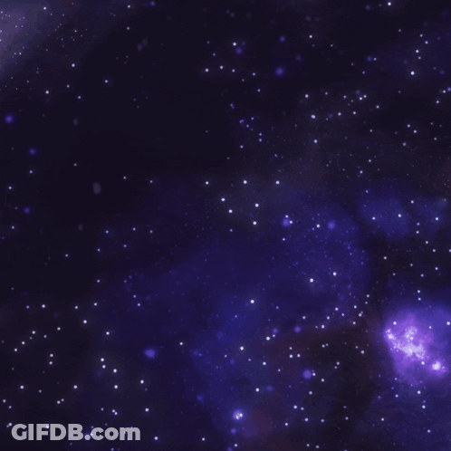 Dark Purple Background Black Circle GIF