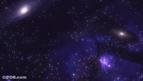 Dark Purple Background With Black Hole GIF