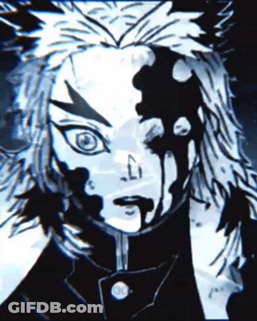 Dark Rengoku Death GIF