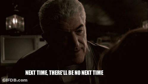 Dark Room Man Next Time No Next Time GIF