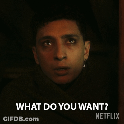 Dark Room Man What Do You Want Netflix GIF