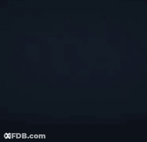 Dark Room With Blue Light In Corner GIF