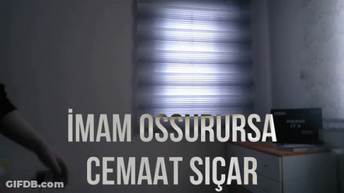 Dark Room With Imam Ossurursa Cemaat Sicar GIF