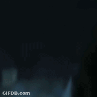 Dark Room With Lights And Smoke GIF