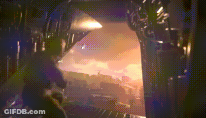 Dark Room With Smoke GIF