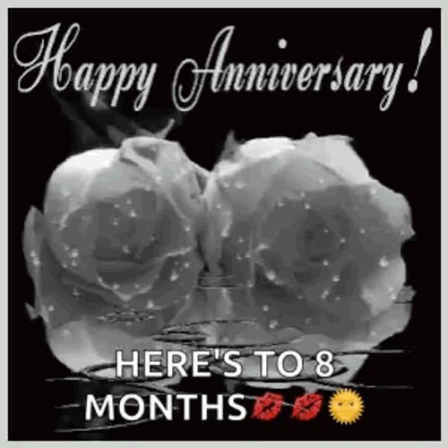 Dark Roses Happy Anniversary Meme GIF