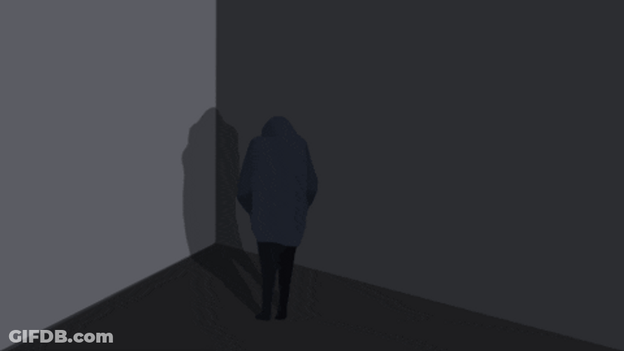 Dark Sad Always Lonely Art GIF